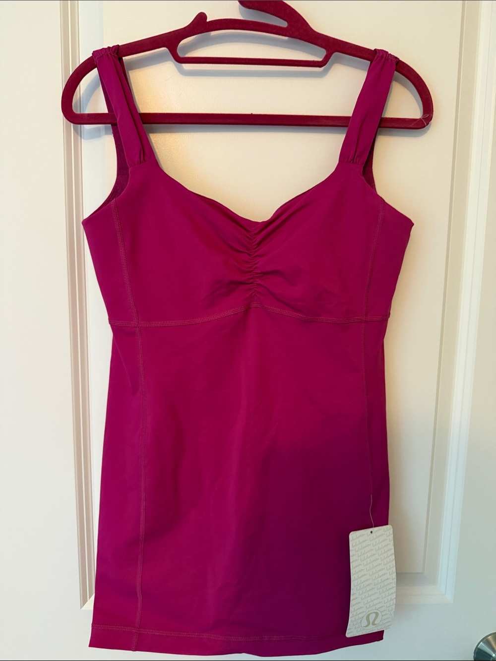 lululemon athletica Magenta Tank Top